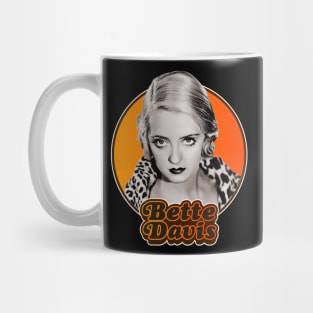Retro Bette Davis Tribute Mug